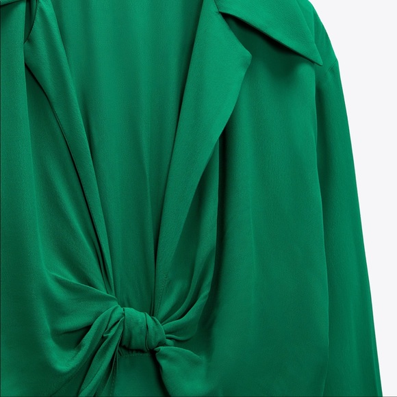 ZARA knotted crop top - Picture 11 of 11